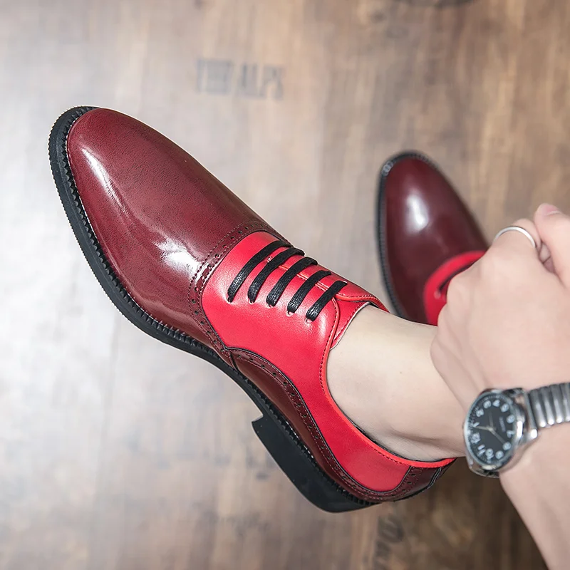 Men's Spring and Autumn New England Simple Trend Thick Heel Strap Casual Fashion Comfortable Hair Stylist One Foot Shoes ZX075
Men's Spring and Autumn New England Simple Trend Thick Heel Strap Casual Fashion Comfortable Hair Stylist One Foot Shoes ZX075