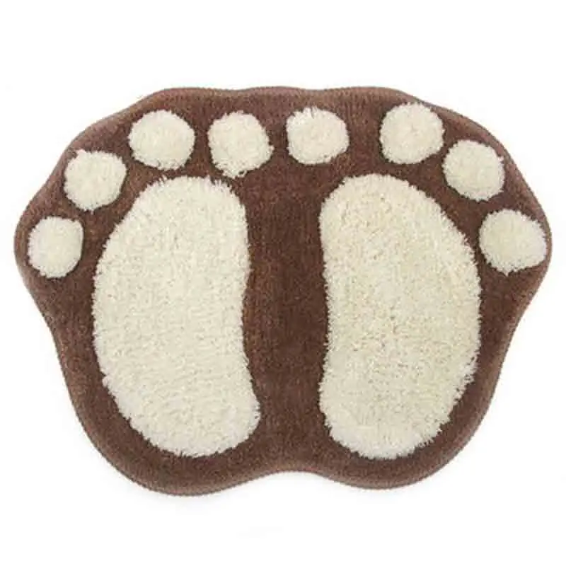 Lovely Big Feet Rug Waterproof and Antiskid Mat Cartoon Carpet Doormat Bathroom Absorb Water Bedroom Sofa Home Decorating
Lovely Big Feet Rug Waterproof and Antiskid Mat Cartoon Carpet Doormat Bathroom Absorb Water Bedroom Sofa Home Decorating