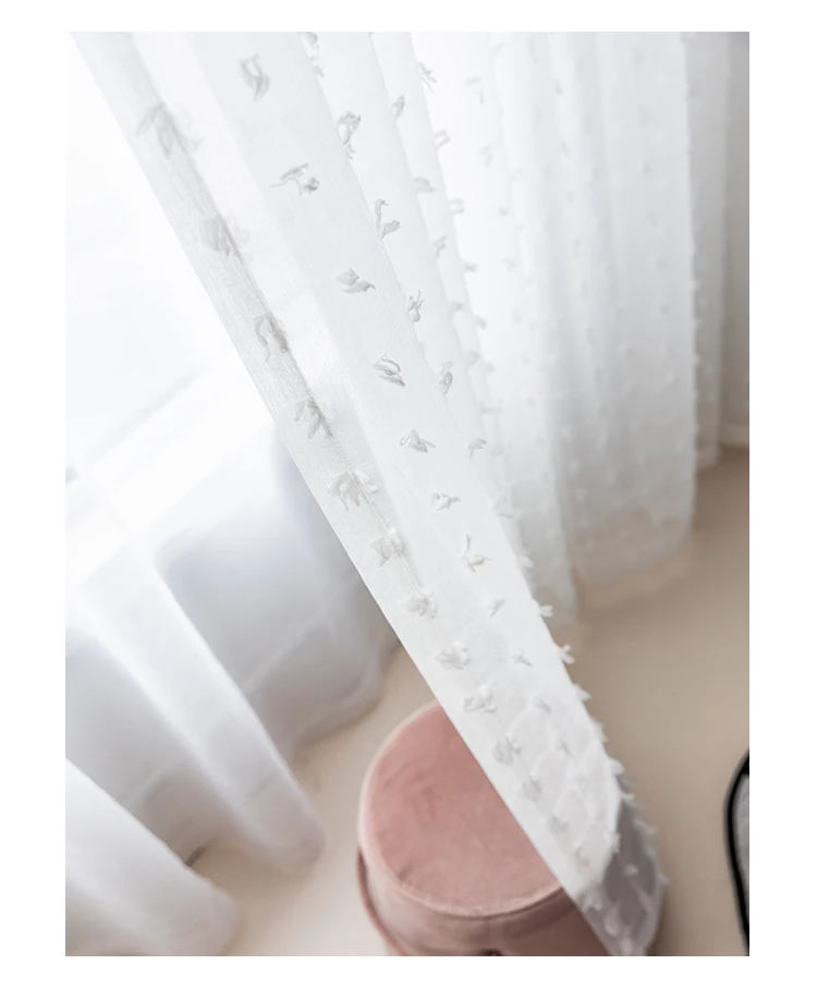 New Natural Embroidered Sheer Curtains for Living Room kids Room Bedroom Elegant Yarn Curtains Embroidery White tulle Curtains
New Natural Embroidered Sheer Curtains for Living Room kids Room Bedroom Elegant Yarn Curtains Embroidery White tulle Curtains