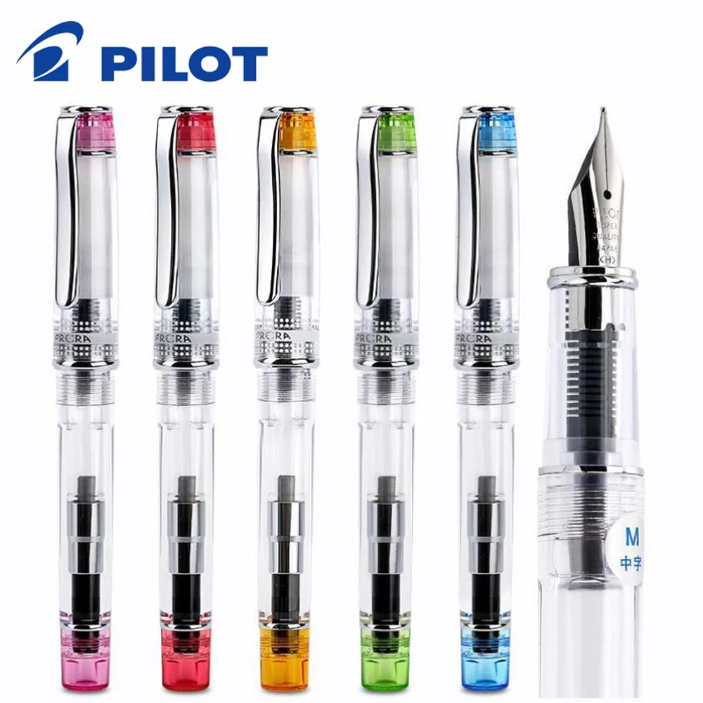 PILOT Transparent Fountain Pen Perna EPRN-350R Can Replace Ink Sac Hard Pen Calligraphy And Calligraphy With Resin Pen Body
PILOT Transparent Fountain Pen Perna EPRN-350R Can Replace Ink Sac Hard Pen Calligraphy And Calligraphy With Resin Pen Body