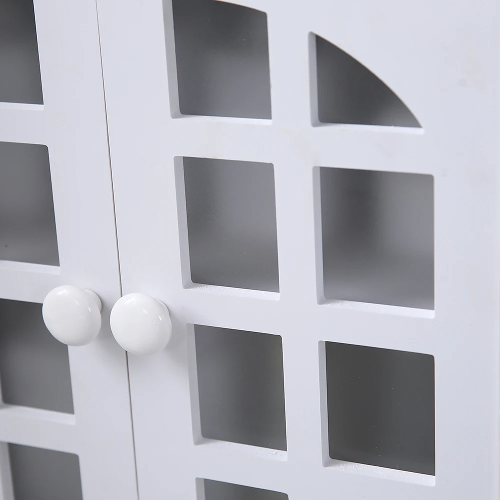 Double Door Compartment With Drawer Shelf 90cm High Pvc white wooden cabinets (41x25x90)cm
Double Door Compartment With Drawer Shelf 90cm High Pvc white wooden cabinets (41x25x90)cm