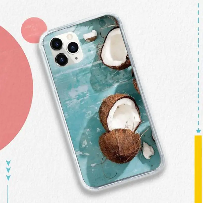 Summer Fruit Coconut Phone Case for iPhone 11 12 pro XS MAX 8 7 6 6S Plus X 5S SE 2020 XR 
Summer Fruit Coconut Phone Case for iPhone 11 12 pro XS MAX 8 7 6 6S Plus X 5S SE 2020 XR