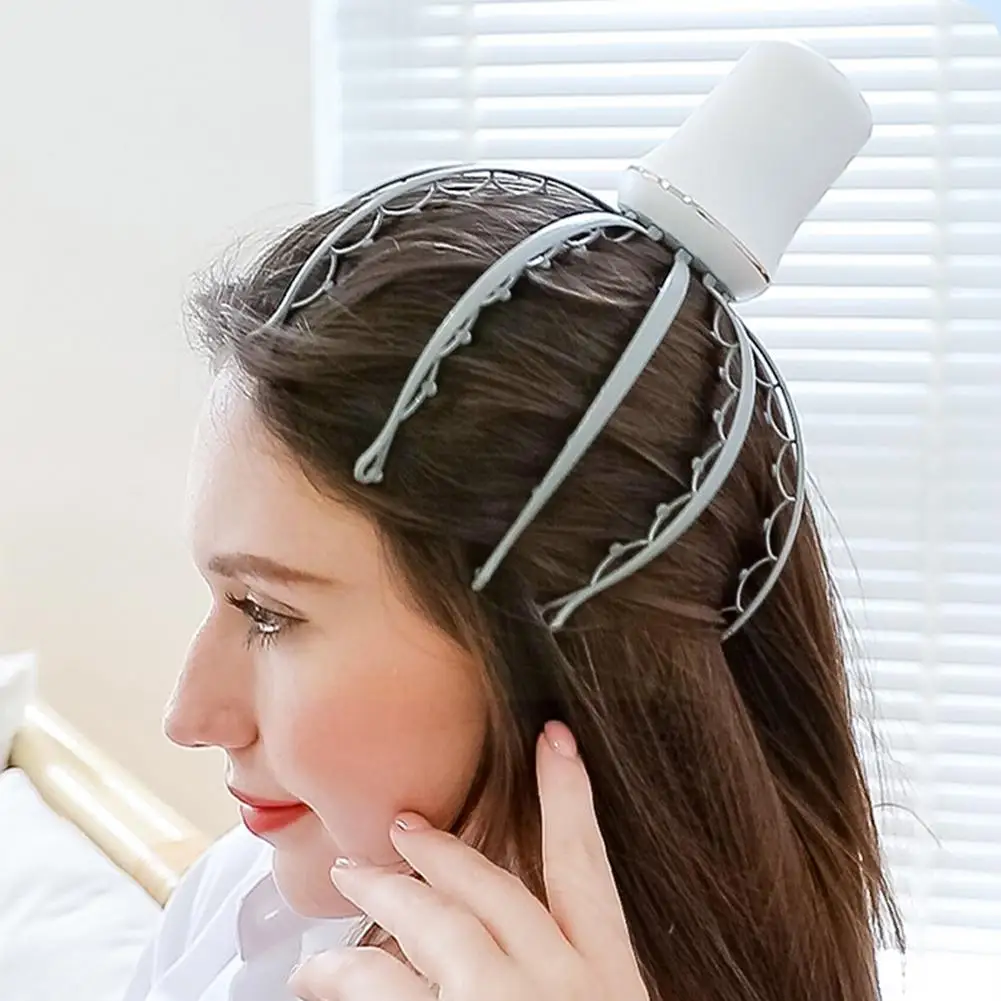 1Pcs Electric Head Massager Octopus Scalp Relaxation Massage Muscle Tension Relief Claw Tool Anti-stress Care Health Remove I9U2
1Pcs Electric Head Massager Octopus Scalp Relaxation Massage Muscle Tension Relief Claw Tool Anti-stress Care Health Remove I9U2
