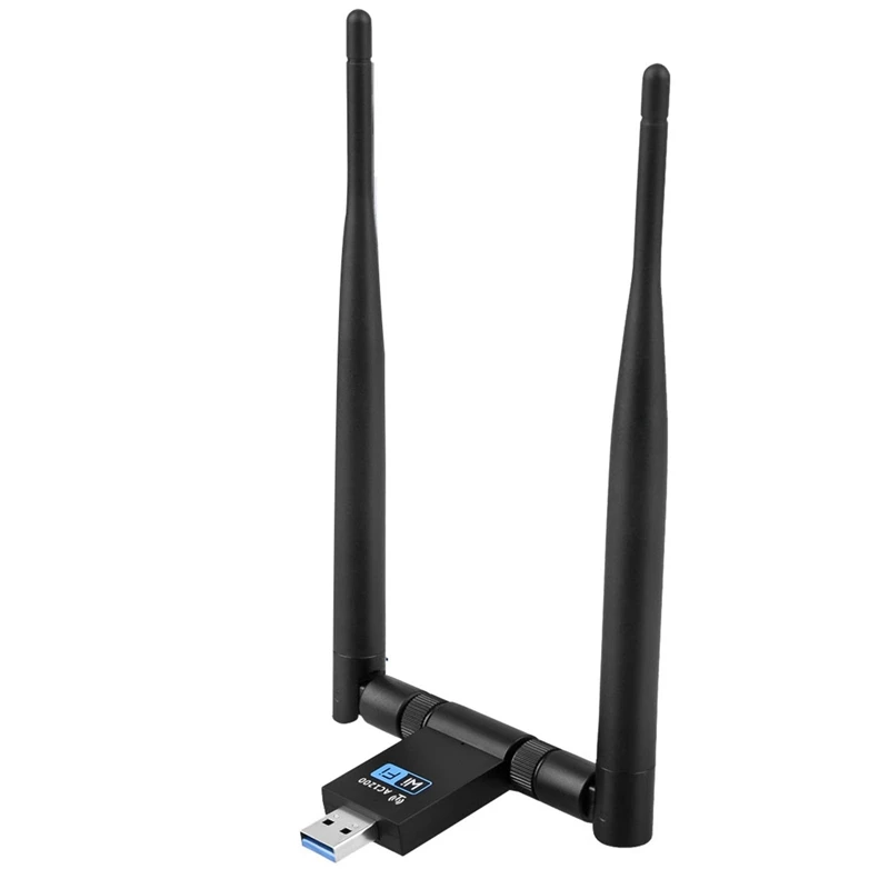 USB-адаптер Wi-Fi 1200 м с двойной антенной, сетевая карта USB 3,0, 5 ГГц, беспроводной адаптер для ноутбука Win 7/8/10, Linx2, MAC OS Vista
USB-адаптер Wi-Fi 1200 м с двойной антенной, сетевая карта USB 3,0, 5 ГГц, беспроводной адаптер для ноутбука Win 7/8/10, Linx2, MAC OS Vista