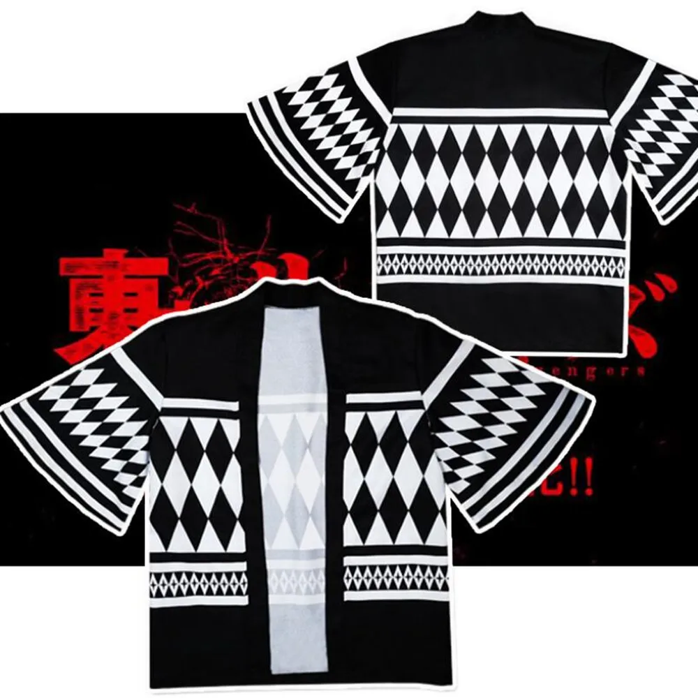Аниме Токио с коротким рукавом Manjirou Ken Ryuguji Haori Полиэстер Летняя женская одежда для косплея
Аниме Токио с коротким рукавом Manjirou Ken Ryuguji Haori Полиэстер Летняя женская одежда для косплея