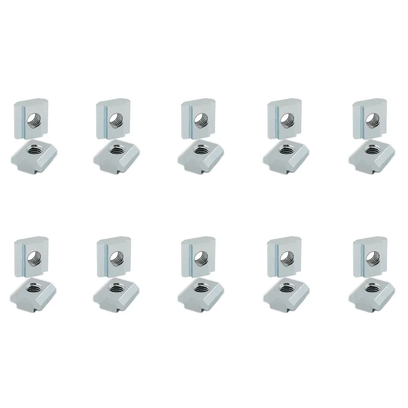 20PCS Slide in T Nut,Sliding Nut for 45x45 Aluminum Extrusions Frame with Profile 45Sereis 10mm Slot for CNC Router Build Rail
20PCS Slide in T Nut,Sliding Nut for 45x45 Aluminum Extrusions Frame with Profile 45Sereis 10mm Slot for CNC Router Build Rail