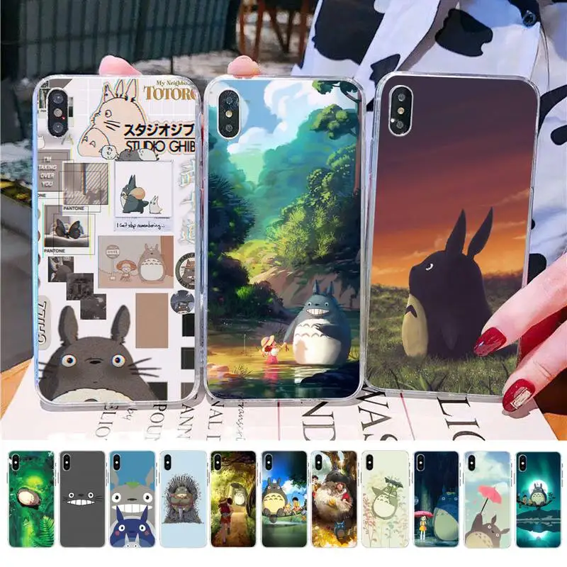 MaiYaCa Cute Anime Happy Totoro Phone Case for iPhone 11 12 pro XS MAX 8 7 6 6S Plus X 5S SE 2020 XR cover
MaiYaCa Cute Anime Happy Totoro Phone Case for iPhone 11 12 pro XS MAX 8 7 6 6S Plus X 5S SE 2020 XR cover