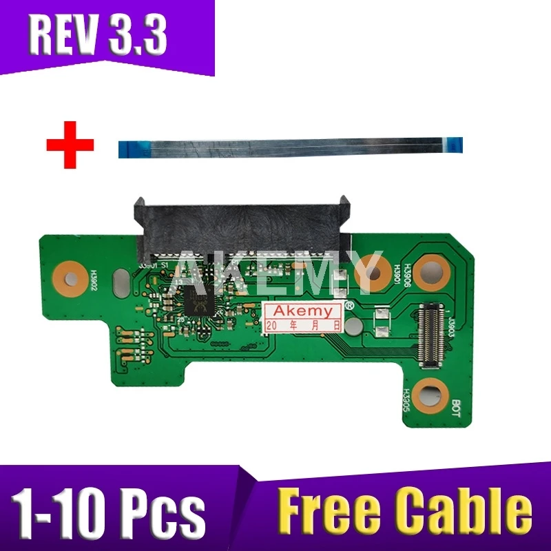 1-10 pcs For Asus X555L X555LD Laptop HDD Hard Disk Drive Board X555LD REV:3.3 100% Tested Fast Ship Free Cable
1-10 pcs For Asus X555L X555LD Laptop HDD Hard Disk Drive Board X555LD REV:3.3 100% Tested Fast Ship Free Cable