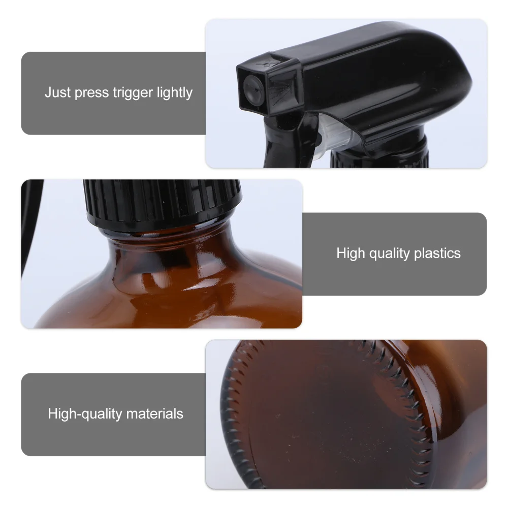 5PCS 250ML Spray Bottle Glass Empty Bottles Water Sprayer Refillable Bottles Plants Water Sprayer 
5PCS 250ML Spray Bottle Glass Empty Bottles Water Sprayer Refillable Bottles Plants Water Sprayer