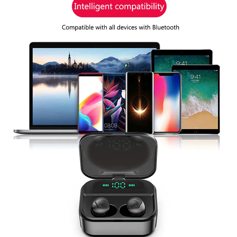 X7 TWS 5.0 Bluetooth Earphone IP7 Wireless Headset 6D Stereo HiFi Wireless Earbus Gaming Headset with Microphone
X7 TWS 5.0 Bluetooth Earphone IP7 Wireless Headset 6D Stereo HiFi Wireless Earbus Gaming Headset with Microphone