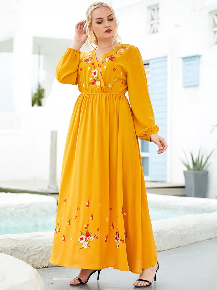 Ramadan Eid Mubarak Abaya Dubai Turkey Islamic Muslim Fashion Long Dress Dresses for Women Robe Longue Femme Kaftan Moroccan
Ramadan Eid Mubarak Abaya Dubai Turkey Islamic Muslim Fashion Long Dress Dresses for Women Robe Longue Femme Kaftan Moroccan