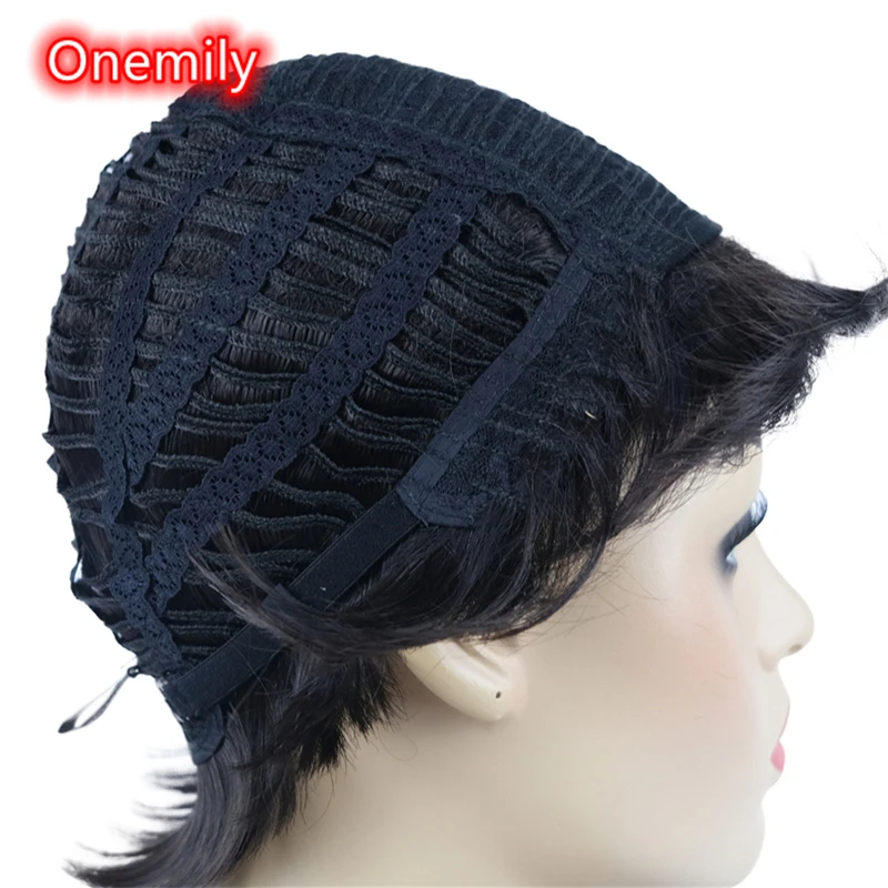 

Onemily Short Layered Fluffy Synthetic Wigs for Women Girls Cosplay Theme Party Evening Out Dating Fun 6 Colors
