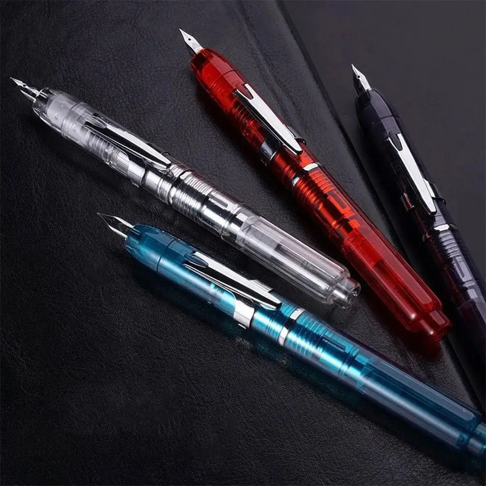 Press Type Fountain Pen Filling Fountain Pen EF/F Nib Practice Calligraphy Pen School Office Fountain Pen Student Fountain Pen
Press Type Fountain Pen Filling Fountain Pen EF/F Nib Practice Calligraphy Pen School Office Fountain Pen Student Fountain Pen