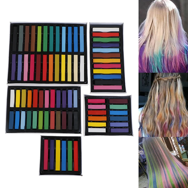 Hair Color Chalk Temporary Hair Dye Washable Pen Pastels Salon Washable Pastels 
Hair Color Chalk Temporary Hair Dye Washable Pen Pastels Salon Washable Pastels