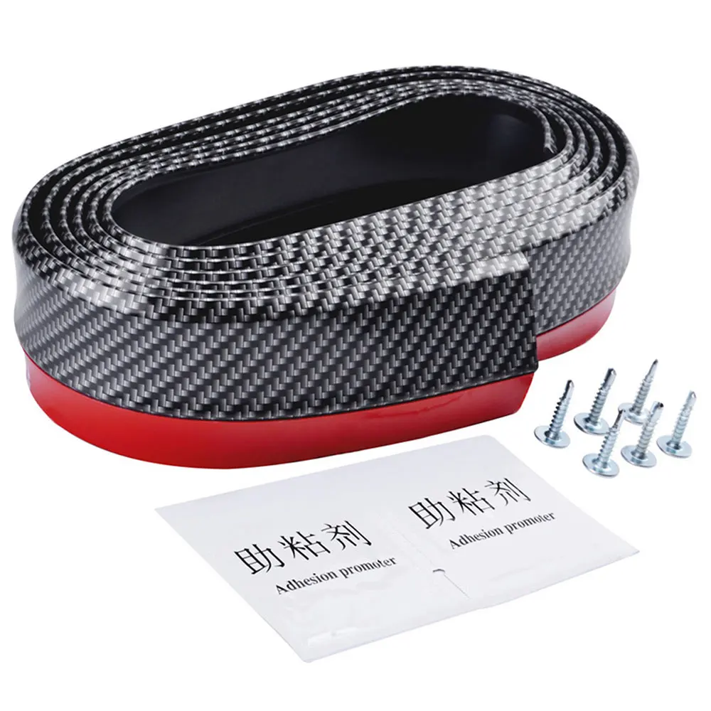 1Set Universal Car Front Rear Bumper Protector Adhesive Rubber Bumper Lip Body Side Trim Spoiler 2.5M/8.2ft
1Set Universal Car Front Rear Bumper Protector Adhesive Rubber Bumper Lip Body Side Trim Spoiler 2.5M/8.2ft