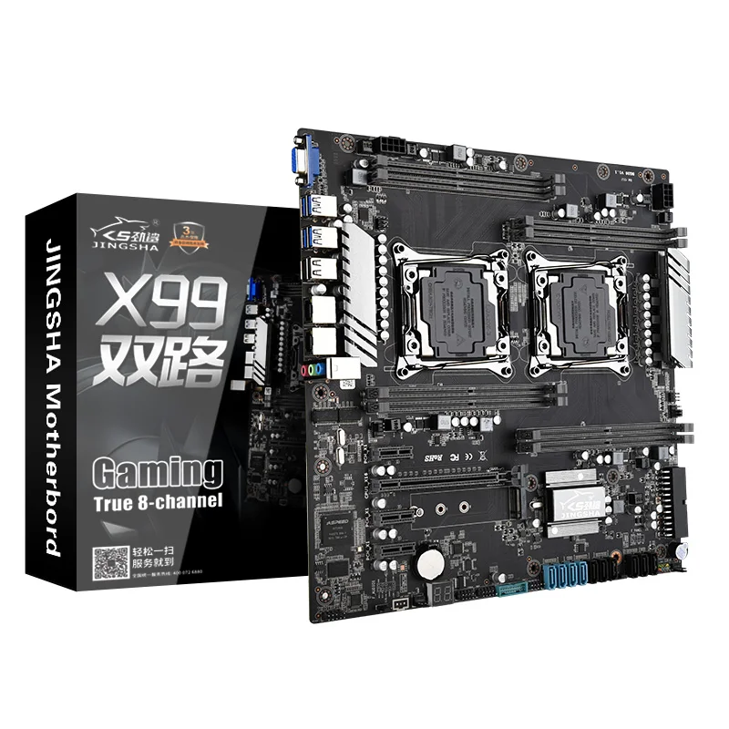 JINGSHA X99 Dual CPU Motherboard Socket LGA 2011-3 Motherboard 10 SATA Port for Chia x99 Placa Mae Support XEON V3/V4 Processor
JINGSHA X99 Dual CPU Motherboard Socket LGA 2011-3 Motherboard 10 SATA Port for Chia x99 Placa Mae Support XEON V3/V4 Processor
