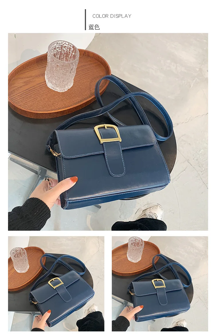 2020 Winter New Underarm Bag Female Lock Buckle Small Square Bag Retro Oil One-shoulder Sloping Handbag Small Bag Bag Tide
2020 Winter New Underarm Bag Female Lock Buckle Small Square Bag Retro Oil One-shoulder Sloping Handbag Small Bag Bag Tide