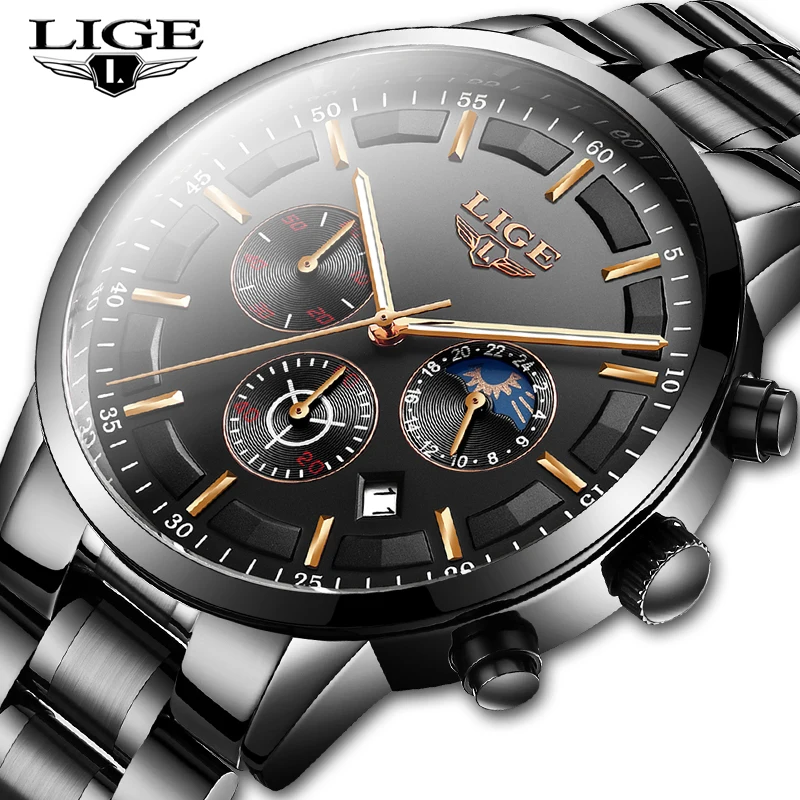 Watches for Men Warterproof Sports Mens Watch LIGE Top Brand Luxury Clock Male Business Quartz Wristwatch Men Relogio Masculino
Watches for Men Warterproof Sports Mens Watch LIGE Top Brand Luxury Clock Male Business Quartz Wristwatch Men Relogio Masculino