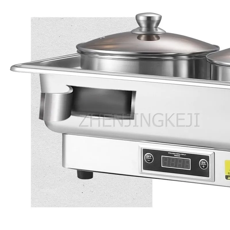 Stainless Steel CNC Warm Soup Stove Home Appliances Buffet Mechanical Rotation Electric Heating Insulation Steam Holding Furnace
Stainless Steel CNC Warm Soup Stove Home Appliances Buffet Mechanical Rotation Electric Heating Insulation Steam Holding Furnace