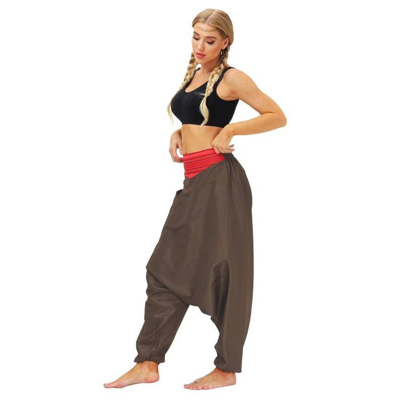 Lazy Baggy Solid Color Cross Pants Men Women Elastic Hippie Joggers Long Trousers Unisex Harem Pants Loose Hip-hop Lantern Pants
Lazy Baggy Solid Color Cross Pants Men Women Elastic Hippie Joggers Long Trousers Unisex Harem Pants Loose Hip-hop Lantern Pants
