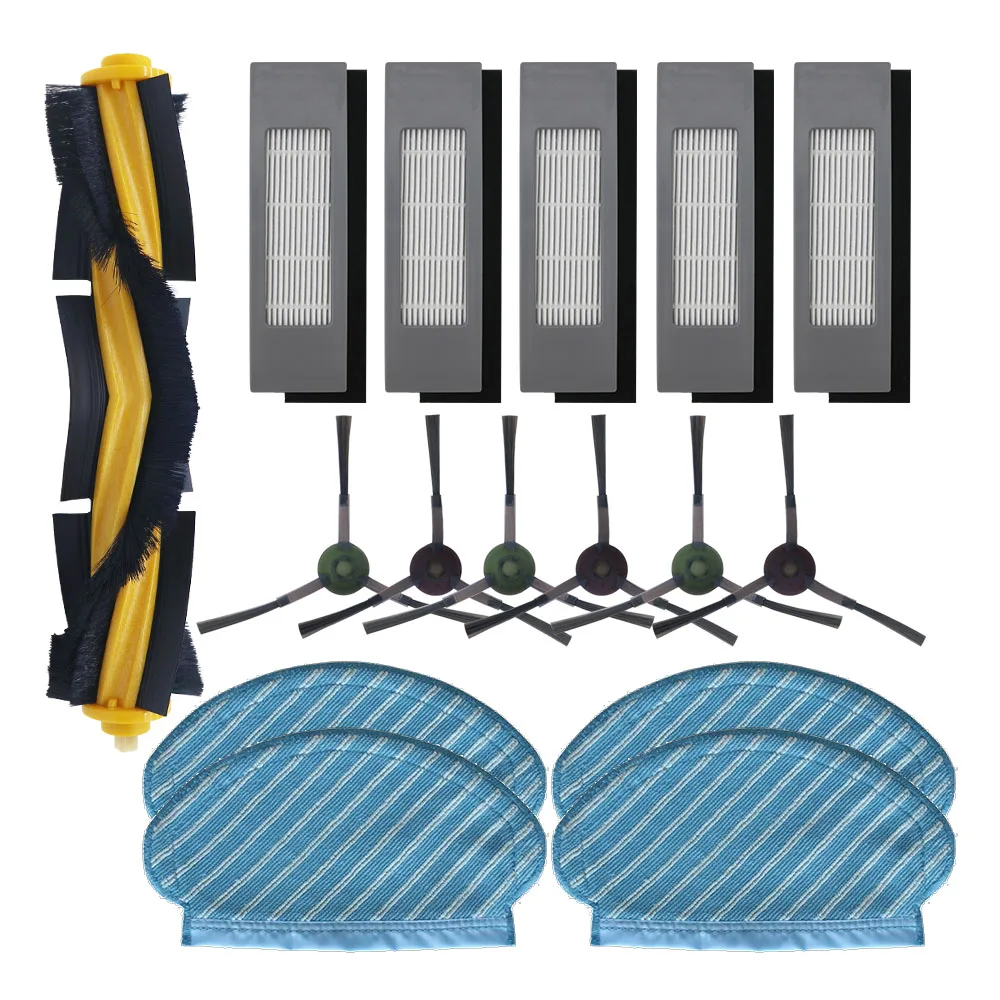 Filter Side Brush Mop Cloth Set for Ecovacs Deebot Ozmo 920 950 Vacuum Cleaner Parts Replacement Home Accessories
Filter Side Brush Mop Cloth Set for Ecovacs Deebot Ozmo 920 950 Vacuum Cleaner Parts Replacement Home Accessories