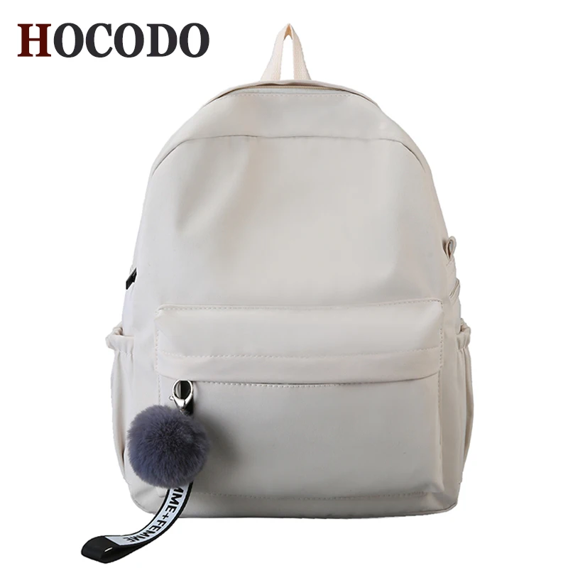 HOCODO 2021 New Casual Nylon Waterproof Women's Backpack High Quality Solid Color Schoolbags For Teenager Girls Travel Backpack
HOCODO 2021 New Casual Nylon Waterproof Women's Backpack High Quality Solid Color Schoolbags For Teenager Girls Travel Backpack
