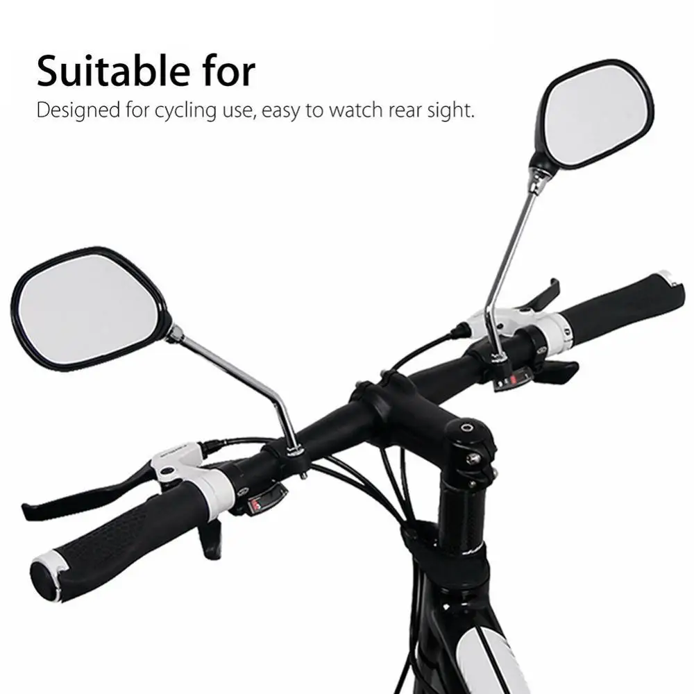 Bicycle Side Mirrors Replacements Bike Adjustable 2Pcs MTB Handlebar Rear View Replacements
Bicycle Side Mirrors Replacements Bike Adjustable 2Pcs MTB Handlebar Rear View Replacements