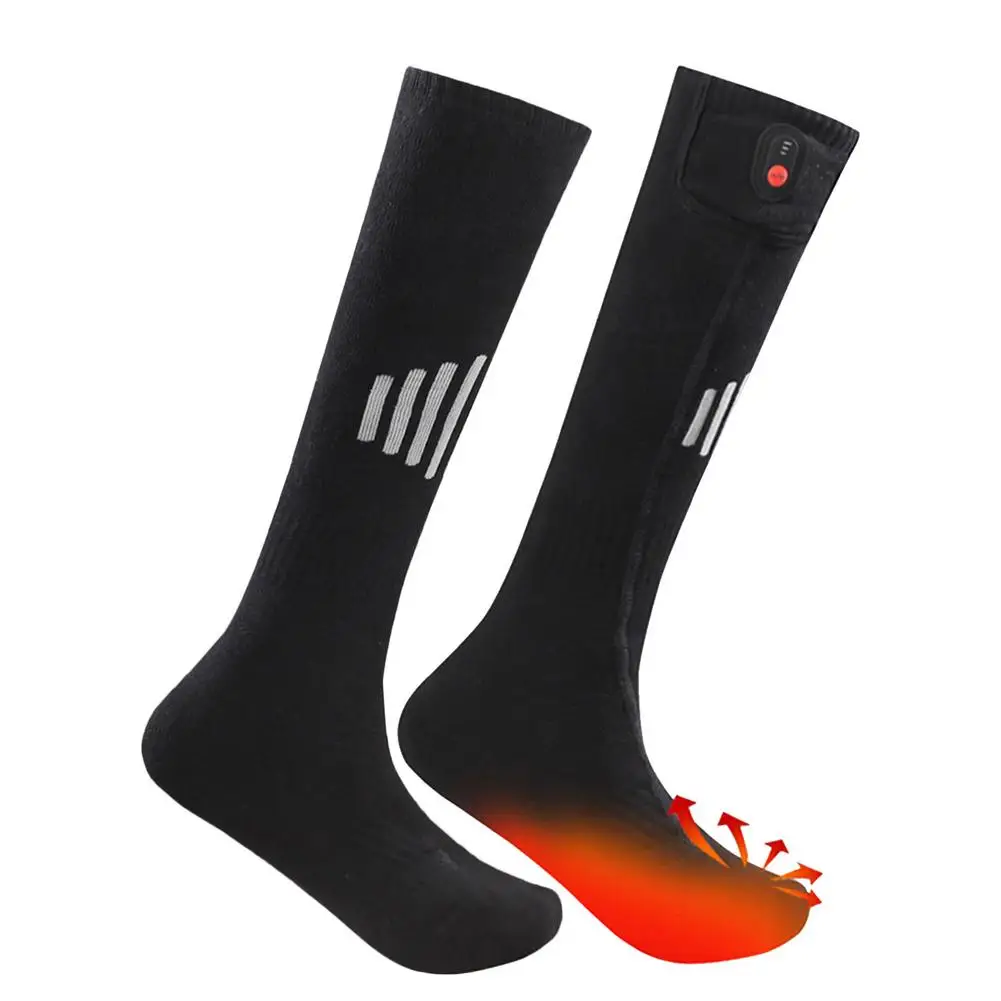 1 Pair Rechargeable Electric Heating Winter Warm Socks High Elasticity 3 Temperatures Gears For Winter Outdoor Camping Skiing
1 Pair Rechargeable Electric Heating Winter Warm Socks High Elasticity 3 Temperatures Gears For Winter Outdoor Camping Skiing