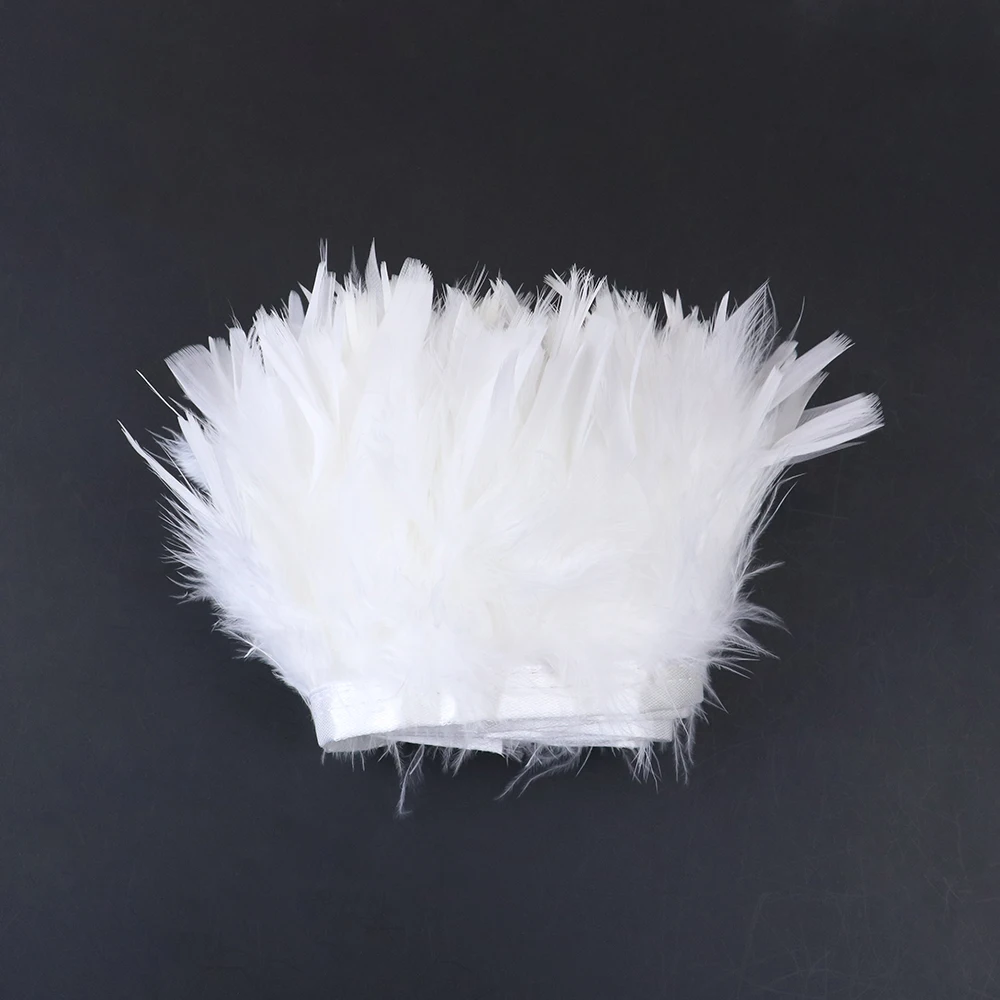 White Fluffy Turkey Feathers Fringe Ribbon 8-10 CM Crafts for Wedding Clothes Sewing Decoration Accessory Crafts Plume 2 Yards
White Fluffy Turkey Feathers Fringe Ribbon 8-10 CM Crafts for Wedding Clothes Sewing Decoration Accessory Crafts Plume 2 Yards