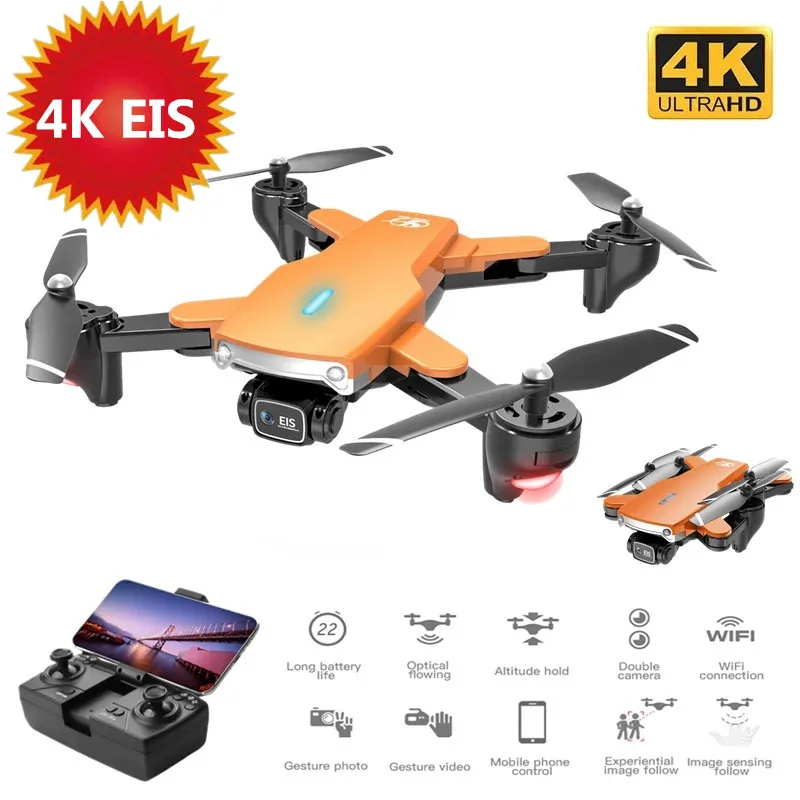 New Pocket RC Drone 4K EIS Camera Aerial Photography RC Quadcopter With 4K Automatic adjustmen Dual Camera Optical Flow Aircraft
New Pocket RC Drone 4K EIS Camera Aerial Photography RC Quadcopter With 4K Automatic adjustmen Dual Camera Optical Flow Aircraft