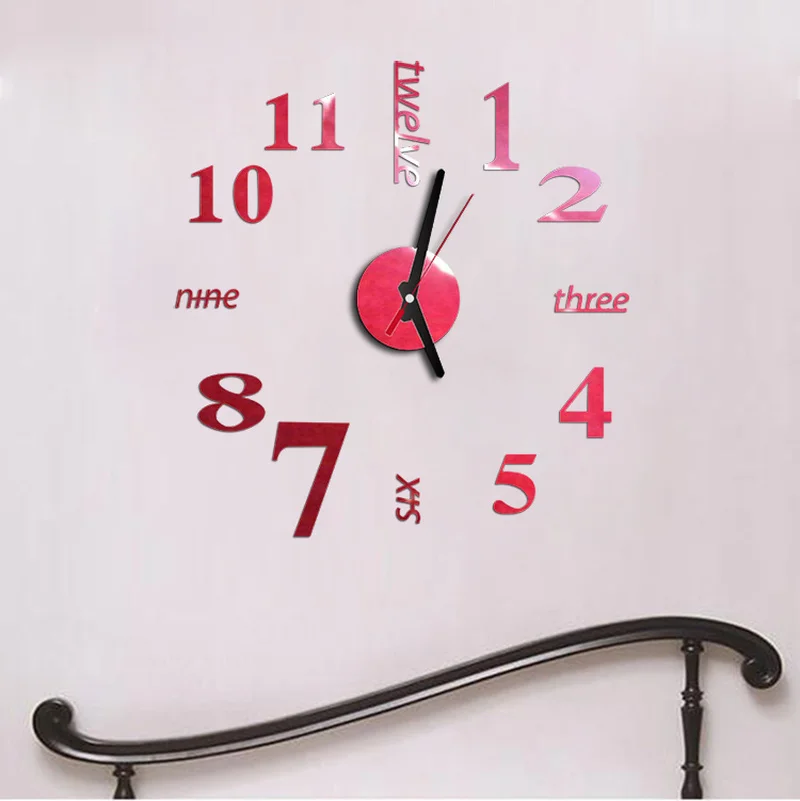 3D Wall Clock Plain Wall Stickers Creative DIY Wall Clocks Removable Art Decal Sticker Home Decor Living Room Golden Acrylic
3D Wall Clock Plain Wall Stickers Creative DIY Wall Clocks Removable Art Decal Sticker Home Decor Living Room Golden Acrylic
