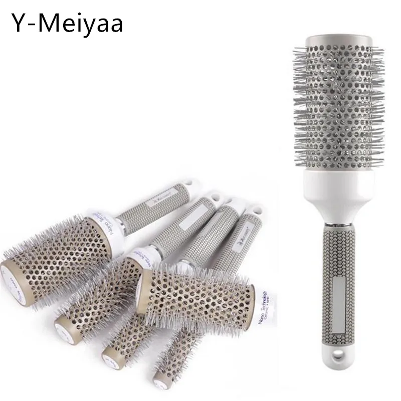 Y-Meiyaa, 5 размеров, круглая расческа для волос, нанощетка для волос, термокерамическая ионная расческа для волос, искусственный инструмент для...
Y-Meiyaa, 5 размеров, круглая расческа для волос, нанощетка для волос, термокерамическая ионная расческа для волос, искусственный инструмент для...