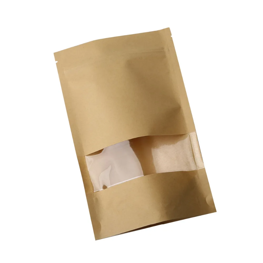 10pcs Brown Kraft Paper Bags Self Sealing Zipper Stand up Pouches Recyclable Food Gift Candy Storage Bags Wedding Packaging Bag
10pcs Brown Kraft Paper Bags Self Sealing Zipper Stand up Pouches Recyclable Food Gift Candy Storage Bags Wedding Packaging Bag