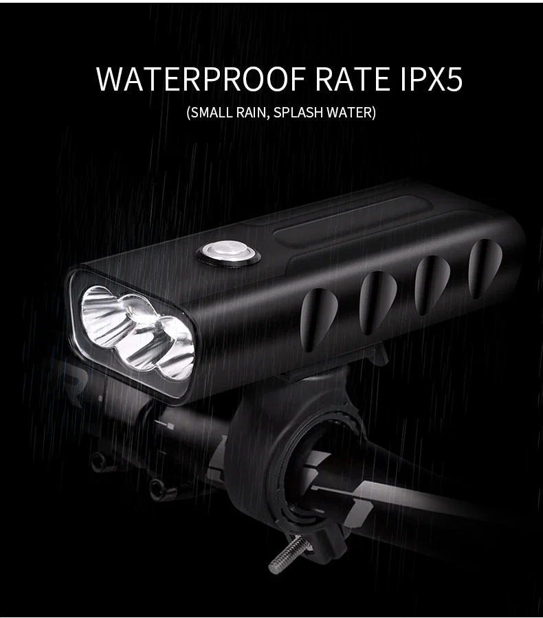 5200mAh Bicycle Light 6T6 LED Bike Light USB Rechargeable bike Flashlight Bicycle Front Light as Power Bank Bike Accessories
5200mAh Bicycle Light 6T6 LED Bike Light USB Rechargeable bike Flashlight Bicycle Front Light as Power Bank Bike Accessories