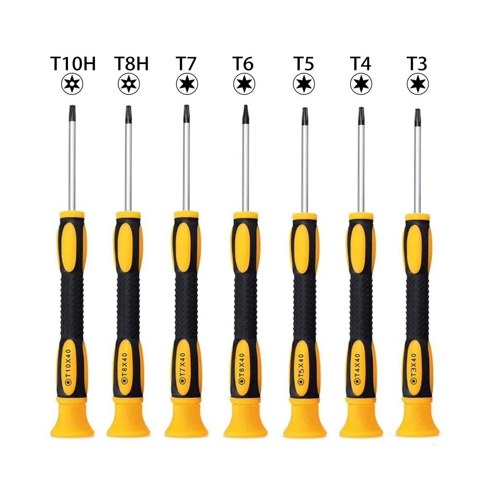 Torx Screwdriver T3 T4 T5 T6 T7 T8 T10 Security Torx Bit Magnetize Magnetic Screwdrivers Precision Repair Tool 1000pcs/lot
Torx Screwdriver T3 T4 T5 T6 T7 T8 T10 Security Torx Bit Magnetize Magnetic Screwdrivers Precision Repair Tool 1000pcs/lot