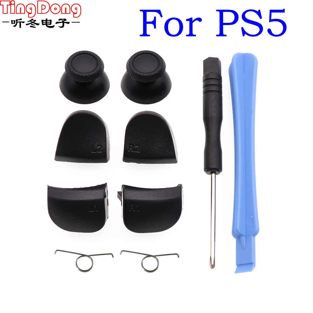 For Playstation 5 L2 R2 Trigger Button Metal Spring Replacement R2 L2 Trigger Buttons for Dualsense 5 PS5 DS5 Controller
For Playstation 5 L2 R2 Trigger Button Metal Spring Replacement R2 L2 Trigger Buttons for Dualsense 5 PS5 DS5 Controller
