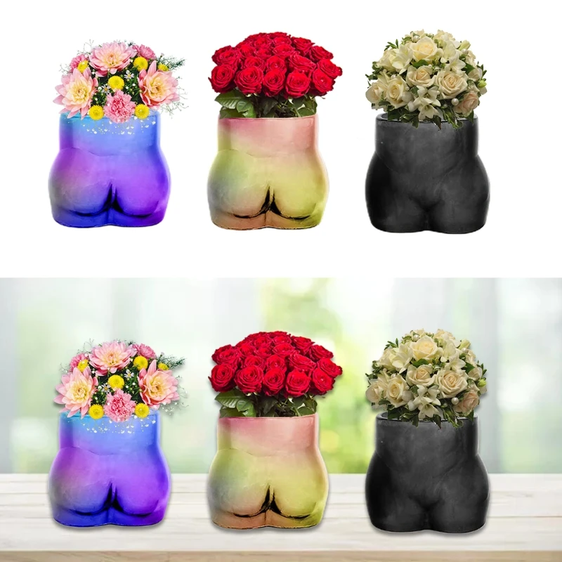 3D Body Shape Plant Pot Crystal Epoxy Resin Mold Flowerpot Planter Pot Silicone Mould DIY Crafts Pen Holder Mold Home Decoration
3D Body Shape Plant Pot Crystal Epoxy Resin Mold Flowerpot Planter Pot Silicone Mould DIY Crafts Pen Holder Mold Home Decoration