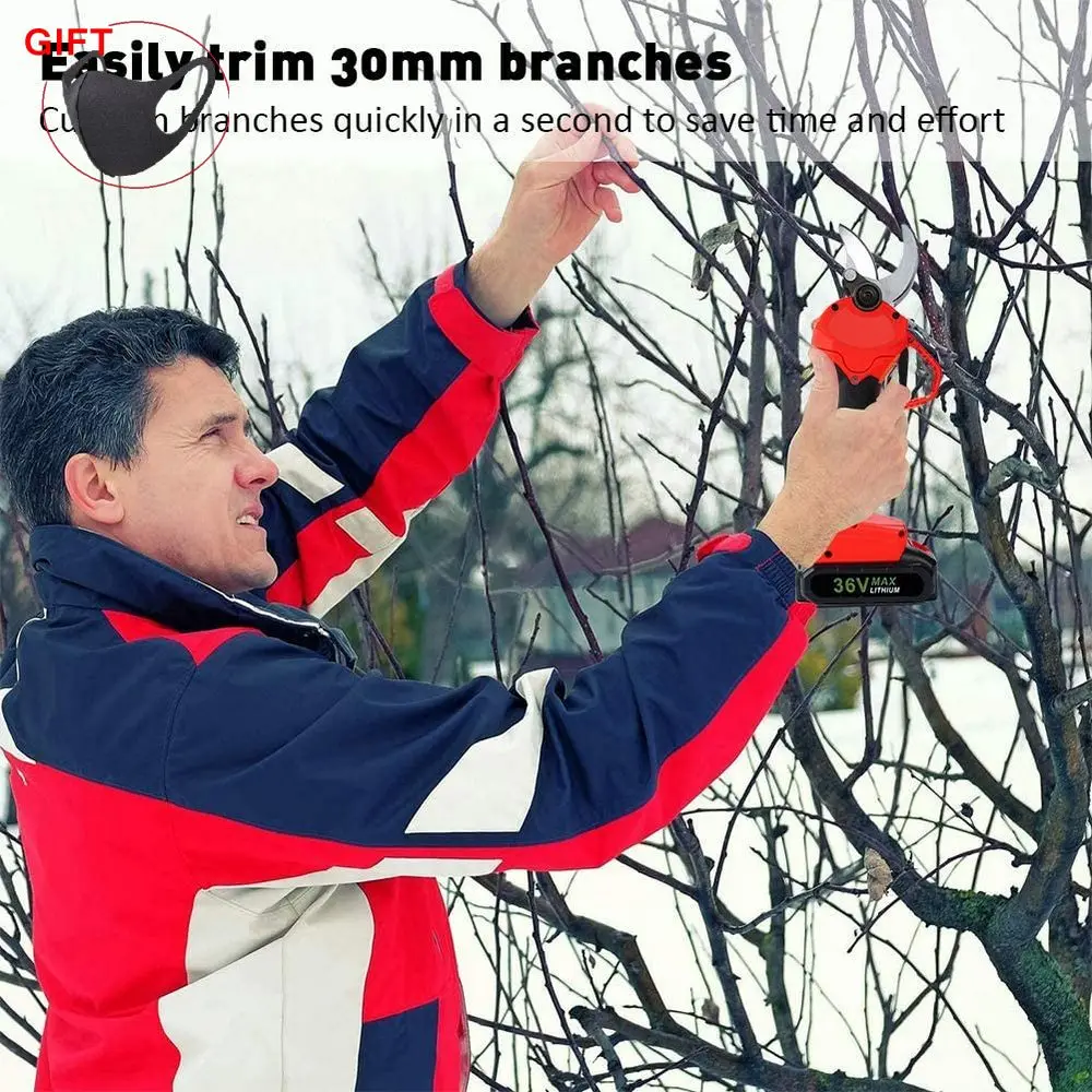 Garden Cutting Shears Grafting Shears Garden Cutter Pruning Tools Electric Wireless Rechargeable Lithium Tree Pruning Shears
Garden Cutting Shears Grafting Shears Garden Cutter Pruning Tools Electric Wireless Rechargeable Lithium Tree Pruning Shears