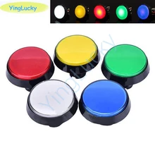 오락실게임 오리지널 일본 SANWA OBSF-30 라운드 푸시 버튼 마이크로 스위치, 아케이드 게임 스위치, DIY 조이스틱 기계, PC PS/3, 30mm 후기 및 관련상품 가격비교 7 아케이드 버튼 LED 라이트 램프, 큰 원형 아케이드 비디오 게임 플레이어, 푸시 버튼 스위치, 아케이드 게임기, 60mm