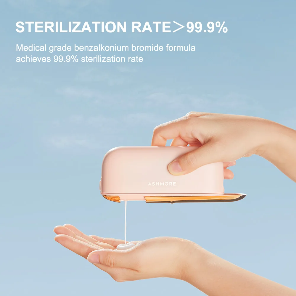 Ashmore Bubble Hand Washing Machine Portable Water-Free Sterilization Handguard Infrared Sensor
Ashmore Bubble Hand Washing Machine Portable Water-Free Sterilization Handguard Infrared Sensor