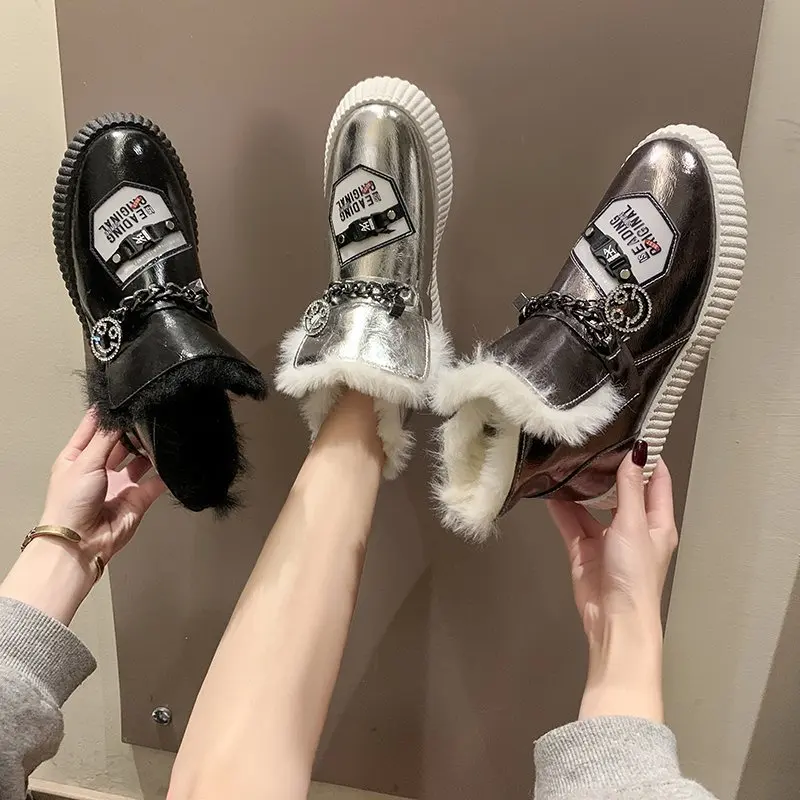 Winter Plush Warm Women Snow Boots 2022 Letter Waterproof Platform Ankle Boots Woman Warm Thicked Cotton Padded Shoes
Winter Plush Warm Women Snow Boots 2022 Letter Waterproof Platform Ankle Boots Woman Warm Thicked Cotton Padded Shoes