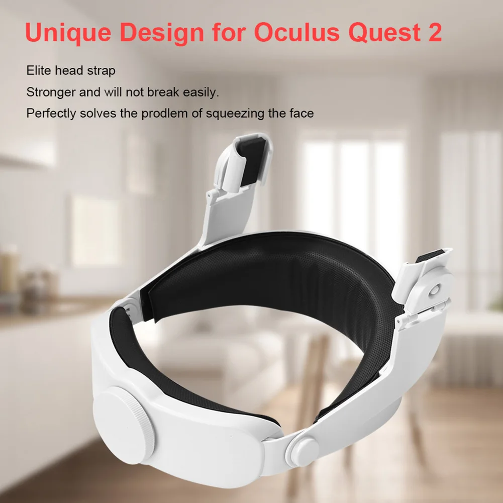 For Oculus Quest 2 Halo Strap Virtual Reality Increase Supporting force Adjustable Head Strap For Oculus Quest 2 VR Accessories
For Oculus Quest 2 Halo Strap Virtual Reality Increase Supporting force Adjustable Head Strap For Oculus Quest 2 VR Accessories