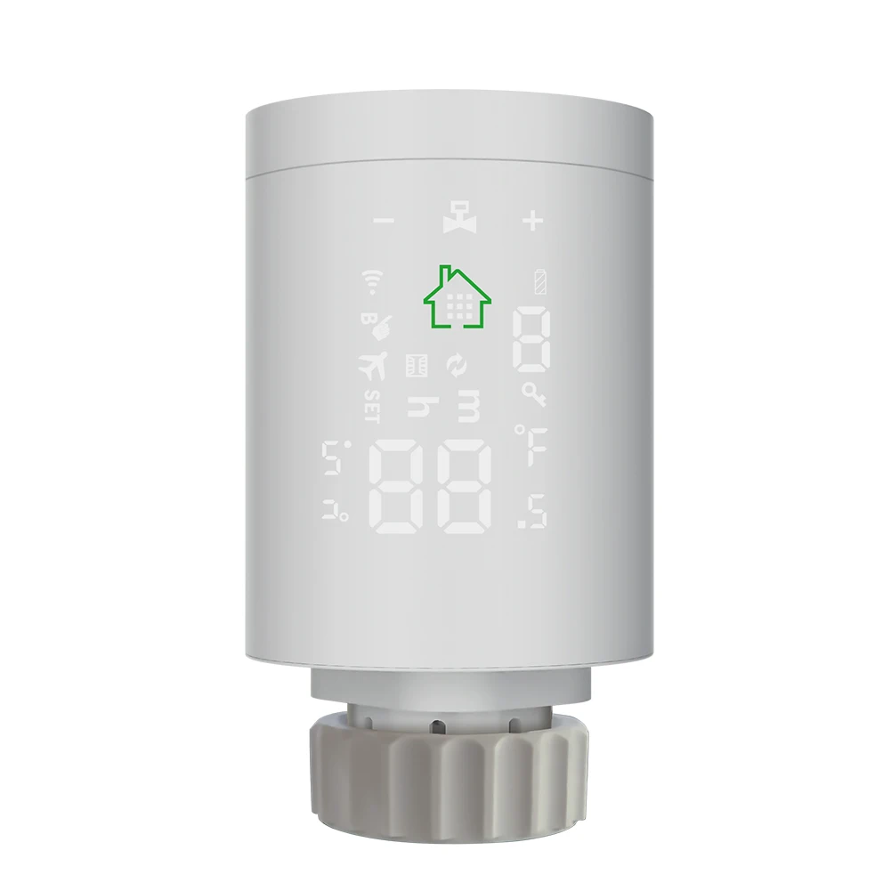 Умный привод радиатора ZigBee3.0, программируемый термостатический клапан радиатора, регулятор температуры, домашние аксессуары
Умный привод радиатора ZigBee3.0, программируемый термостатический клапан радиатора, регулятор температуры, домашние аксессуары