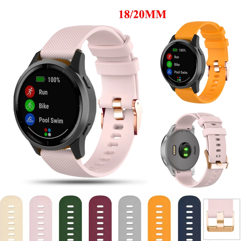 18 20 мм для Garmin Active S силиконовый ремешок для наручных часов спортивные ремешки Forerunner 245/645/Vivoactive 3/Вену КВ/2S браслет ремешок для часов
18 20 мм для Garmin Active S силиконовый ремешок для наручных часов спортивные ремешки Forerunner 245/645/Vivoactive 3/Вену КВ/2S браслет ремешок для часов