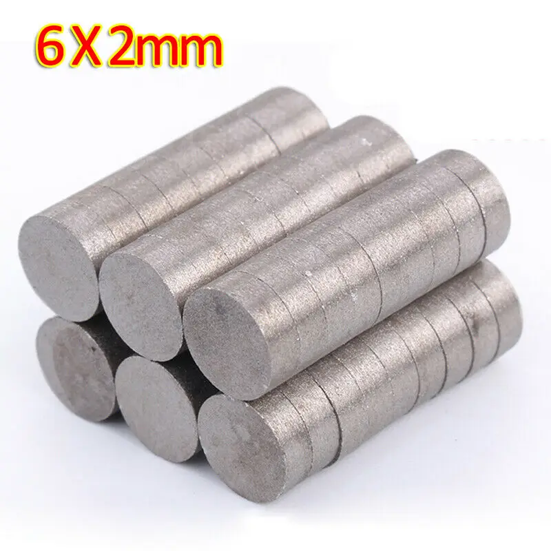 10~50Pcs 6x2mm N35 Samarium Cobalt Magnet 6*2 mm High temperature magnet Permanent Super Strong Powerful Magnets 6x2 mm 350°C
10~50Pcs 6x2mm N35 Samarium Cobalt Magnet 6*2 mm High temperature magnet Permanent Super Strong Powerful Magnets 6x2 mm 350°C
