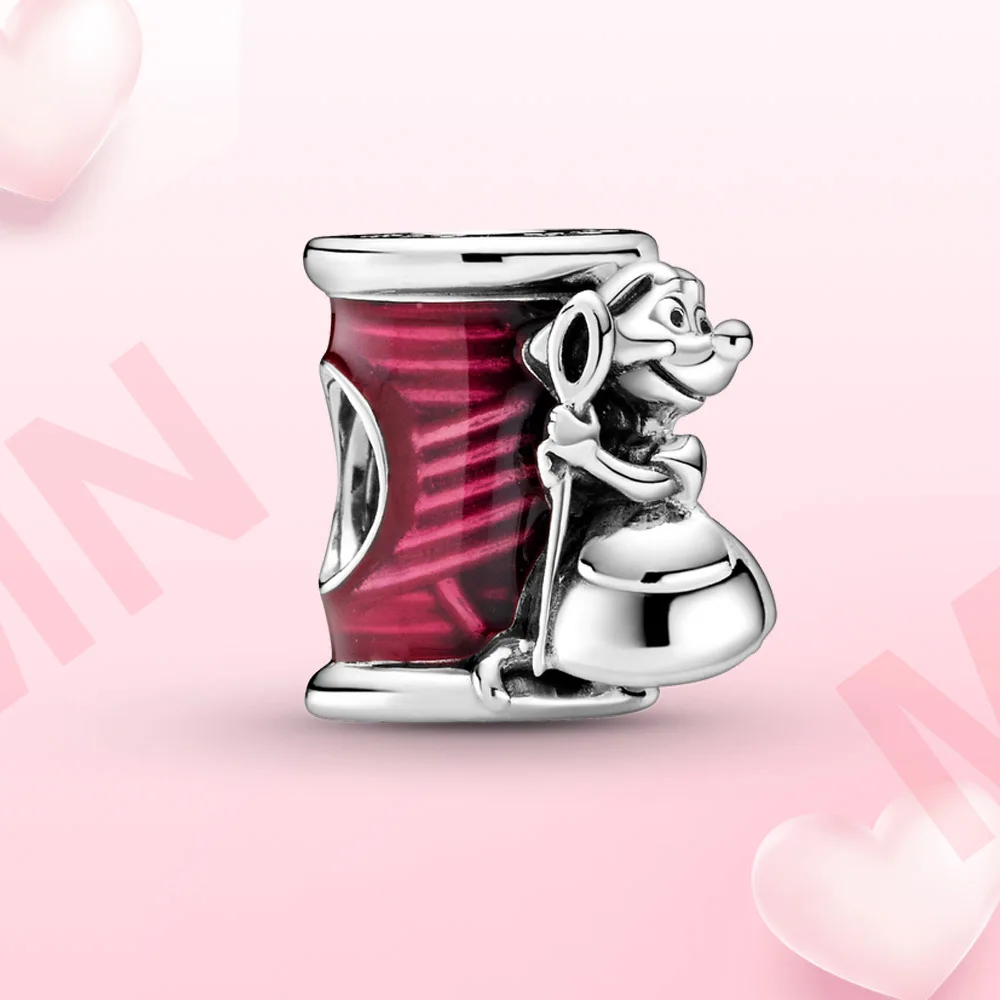 925 sterling silver charm jewelry Cinderella bead Suzy Mouse Needle Thread Charm Fit Original Pandora Bracelet women jewelry
925 sterling silver charm jewelry Cinderella bead Suzy Mouse Needle Thread Charm Fit Original Pandora Bracelet women jewelry