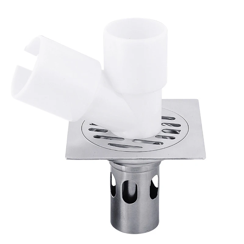 WETIPS Stainless Steel Floor Drain Filter for Bathroom Odor-proof Drainer Bathroom Shower Drain Cover Washing Machine Drains
WETIPS Stainless Steel Floor Drain Filter for Bathroom Odor-proof Drainer Bathroom Shower Drain Cover Washing Machine Drains