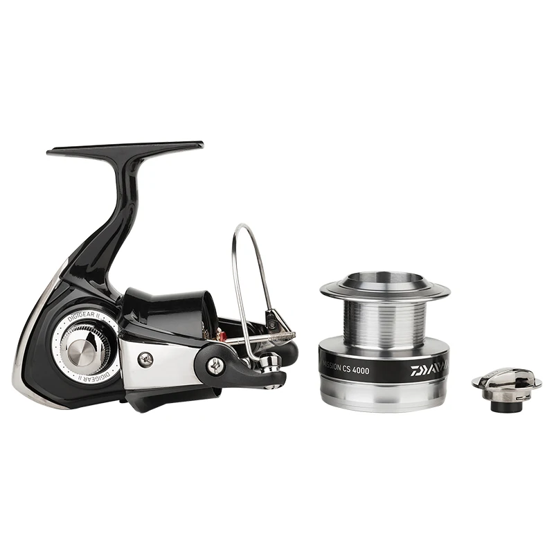 DAIWA Fishing reels MISSION CS Spinning fishing reel 2000 2500 3000 4000 New size with Metail Spool 2KG-6KG Power
DAIWA Fishing reels MISSION CS Spinning fishing reel 2000 2500 3000 4000 New size with Metail Spool 2KG-6KG Power