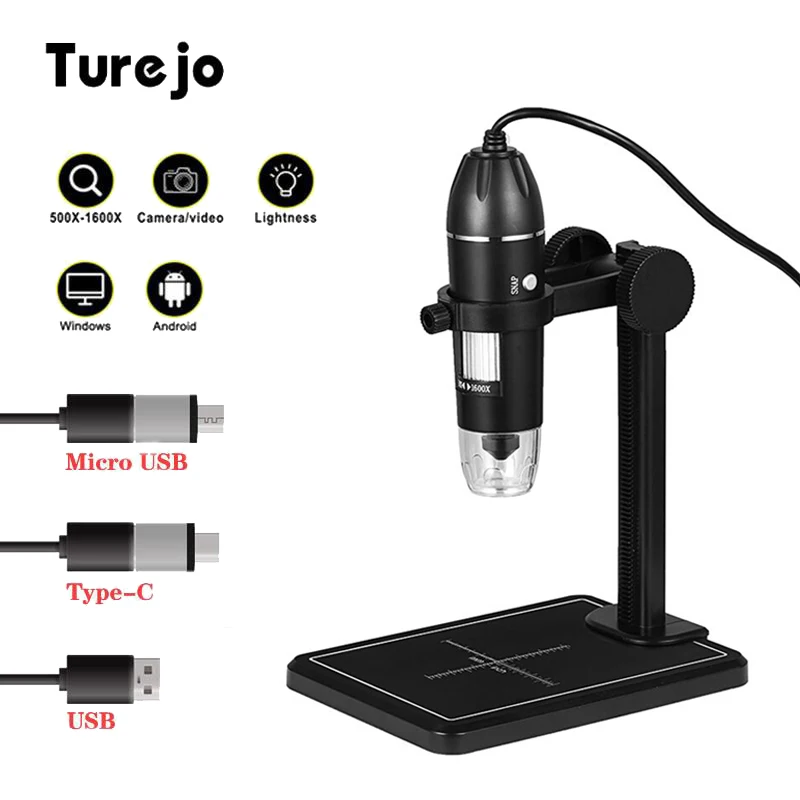 1600X Digital Microscope 8 LEDs 2MP Electronic Microscope with Lift Stand X4 USB Zoom Camera Magnifier For MAC Android PC
1600X Digital Microscope 8 LEDs 2MP Electronic Microscope with Lift Stand X4 USB Zoom Camera Magnifier For MAC Android PC