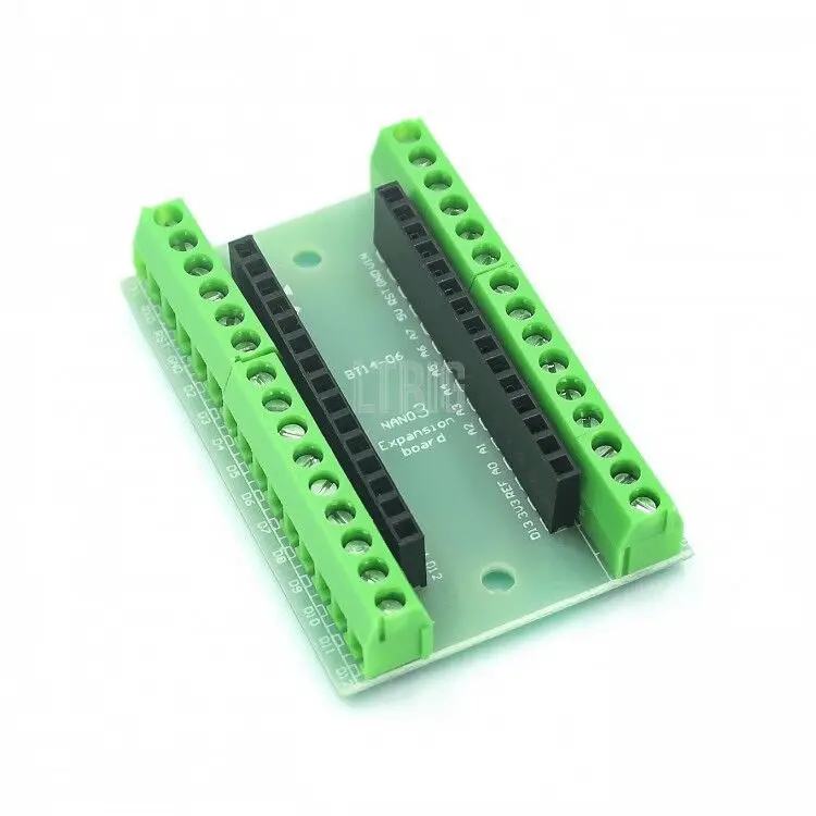 

Пользовательский 1 шт. контроллер NANO 3,0 LTRIG, терминальный адаптер для NANO терминальной платы расширения для arduino Nano версии